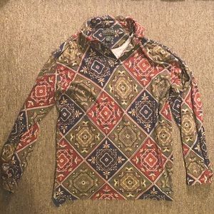 70s style dockers long sleeve